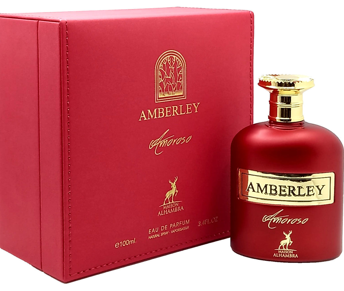 MAISON ALHAMBRA AMBERLEY AMOROSO EAU DE PARFUM SPRAY UNISEX 3.4 Oz / 100 ml NEW!