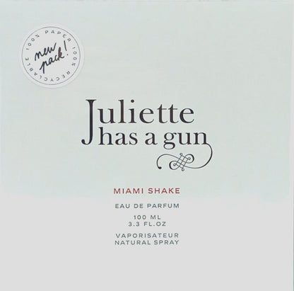 JULIETTE HAS A GUN MIAMI SHAKE EAU DE PARFUM SPRAY FOR WOMEN 3.3 Oz / 100 ml NEW