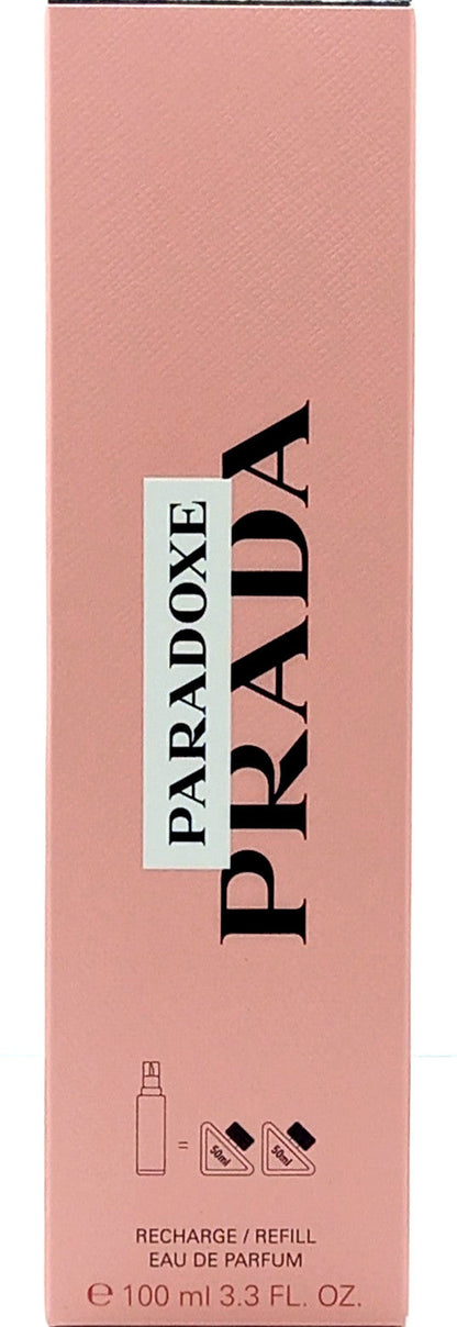 PRADA PARADOXE EAU DE PARFUM REFILL FOR WOMEN 3.3 Oz / 100 ml BRAND NEW ITEM!!!