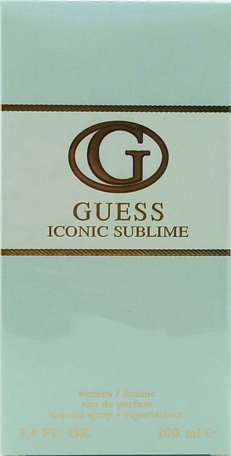 GUESS ICONIC SUBLIME EAU DE PARFUM SPRAY FOR WOMEN 3.4 Oz / 100 ml BRAND NEW!!!