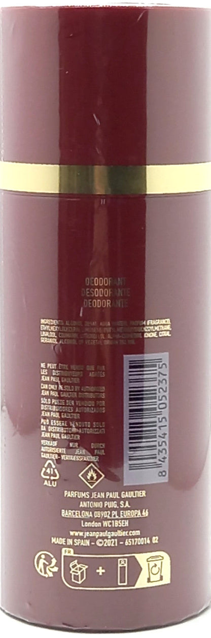 JEAN PAUL GAULTIER SCANDAL POUR HOMME DEODORANT SPRAY FOR MEN 5.1 Oz / 150 ml