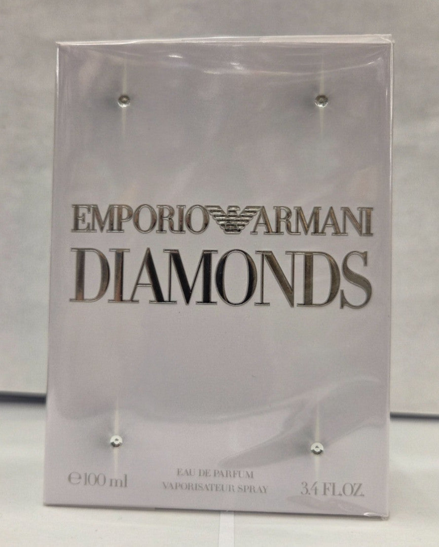 Emporio Armani Diamonds 3.4 oz / 100 ml Eau de Parfum Spray Sealed NIB