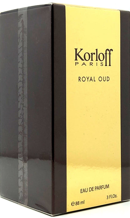 KORLOFF PARIS ROYAL OUD EAU DE PARFUM SPRAY UNISEX 3.0 Oz / 88 ml DISCONTINUED!