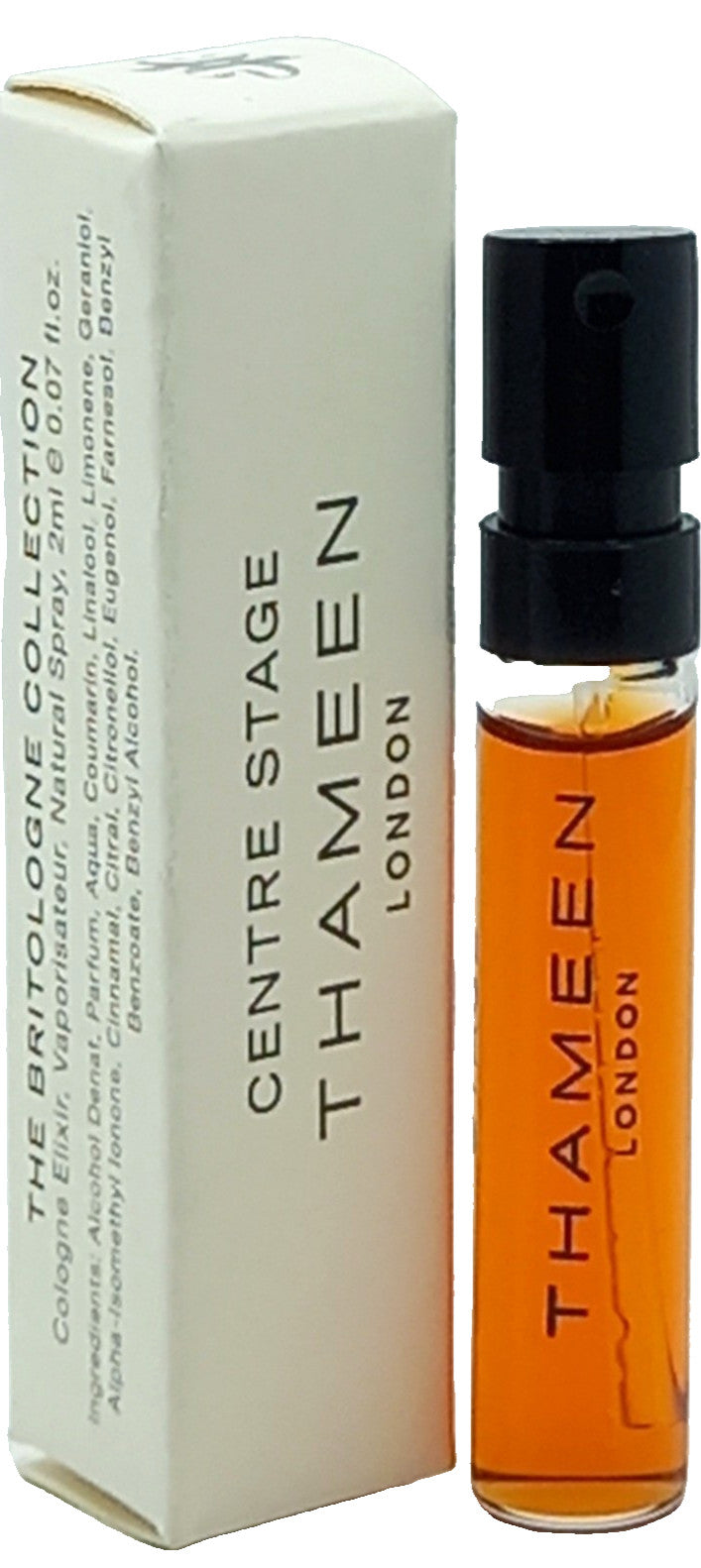 THAMEEN CENTRE STAGE COLOGNE ELIXIR VIAL SPRAY UNISEX 0.07 Oz BRAND NEW MINI!!!