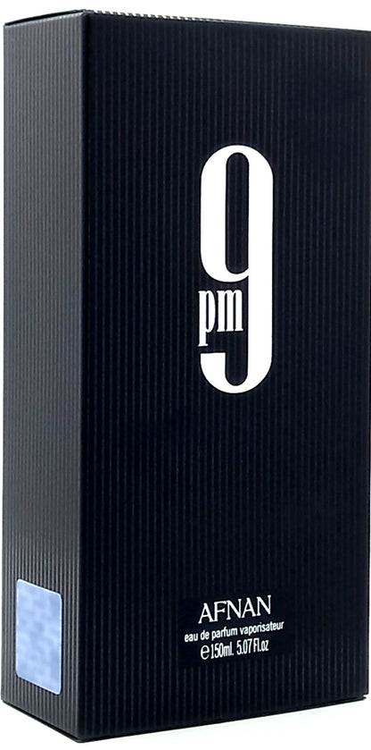 AFNAN 9 PM EAU DE PARFUM SPRAY FOR MEN 5.0 Oz / 150 ml JUMBO SIZE!!!
