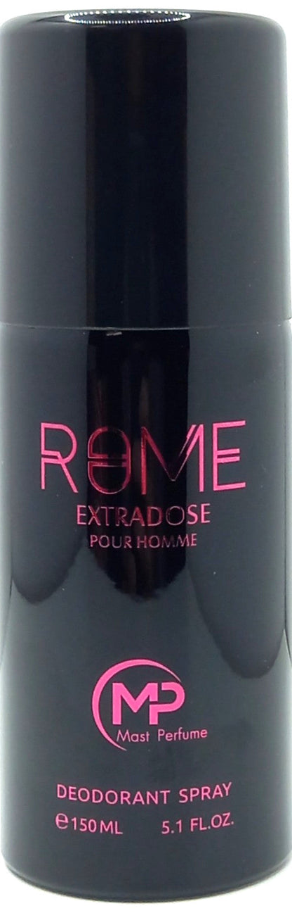 BHARARA ROME EXTRADOSE POUR HOMME DEODORANT SPRAY 5.1 Oz / 150 ml BRAND NEW ITEM