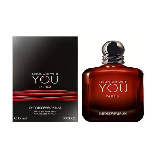 Emporio Armani Stronger With You by Giorgio Armani 3.3 oz Parfum Men New In Box