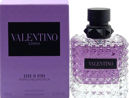 VALENTINO DONNA BORN IN ROMA PURPLE MELANCHOLIA EDP SPRAY WOMEN 3.4 Oz / 100 ml
