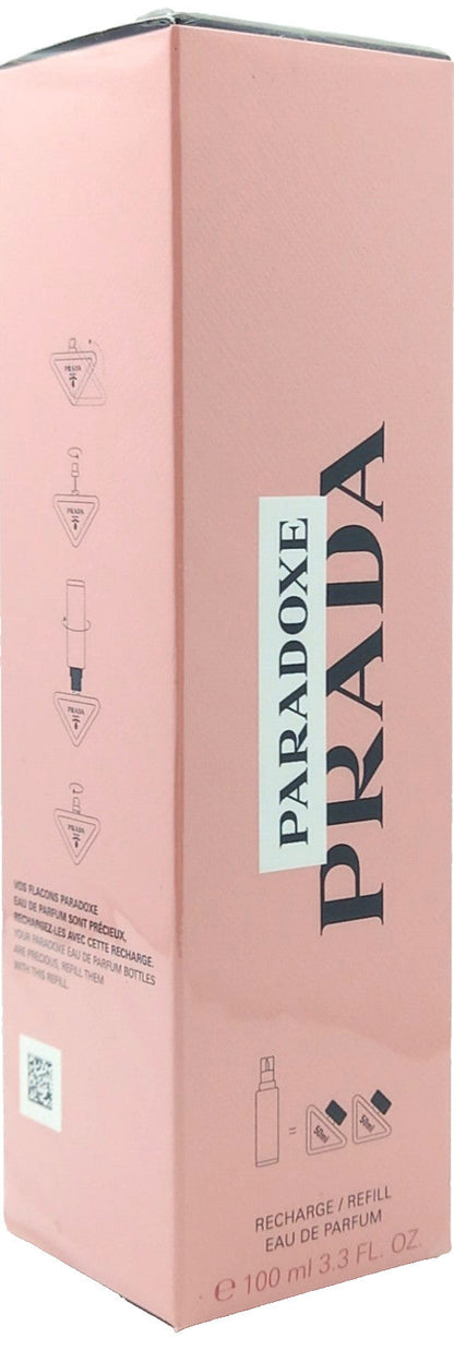 PRADA PARADOXE EAU DE PARFUM REFILL FOR WOMEN 3.3 Oz / 100 ml BRAND NEW ITEM!!!