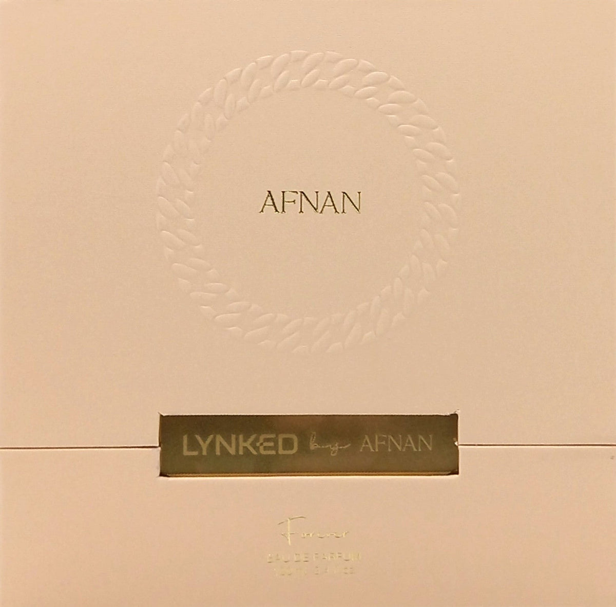 AFNAN LYNKED FOREVER EAU DE PARFUM SPRAY FOR WOMEN 3.4 Oz / 100 ml BRAND NEW!!!
