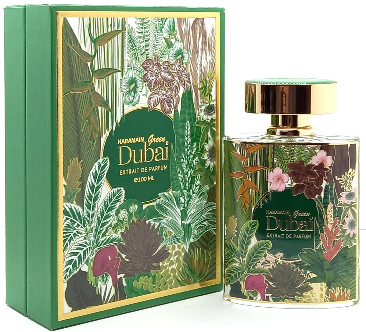 AL HARAMAIN GREEN DUBAI EXTRAIT DE PARFUM 3.33 Oz / 100 ml BRAND NEW ITEM!!!