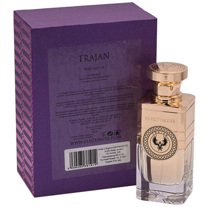 Electimuss London Trajan Pure Parfum Extrait Unisex Spray 3.4 oz 100ml New Box