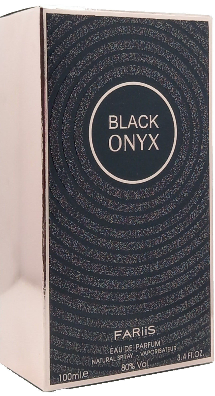 FARIIS BLACK ONYX EAU DE PARFUM SPRAY FOR WOMEN 3.4 Oz / 100 ml BRAND NEW ITEM!