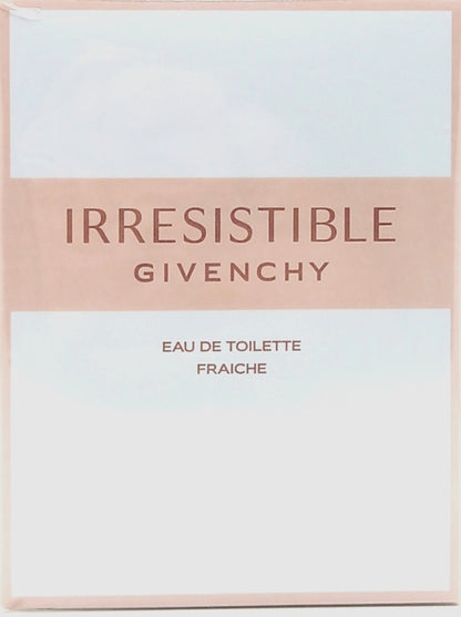 GIVENCHY IRRESISTIBLE FRAICHE EAU DE TOILETTE SPRAY FOR WOMEN 2.7 Oz / 80 ml NEW