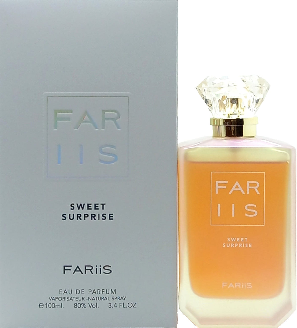 FARIIS SWEET SURPRISE EAU DE PARFUM SPRAY FOR WOMEN 3.4 Oz / 100 ml BRAND NEW!!!