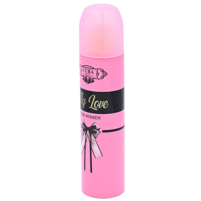 Cuba My Love Eau de Parfum Spray for Women 3.3 oz (100 ml) by Cuba