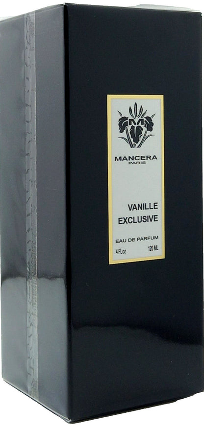 MANCERA VANILLE EXCLUSIVE EAU DE PARFUM SPRAY UNISEX 4.0 Oz / 120 ml BRAND NEW!