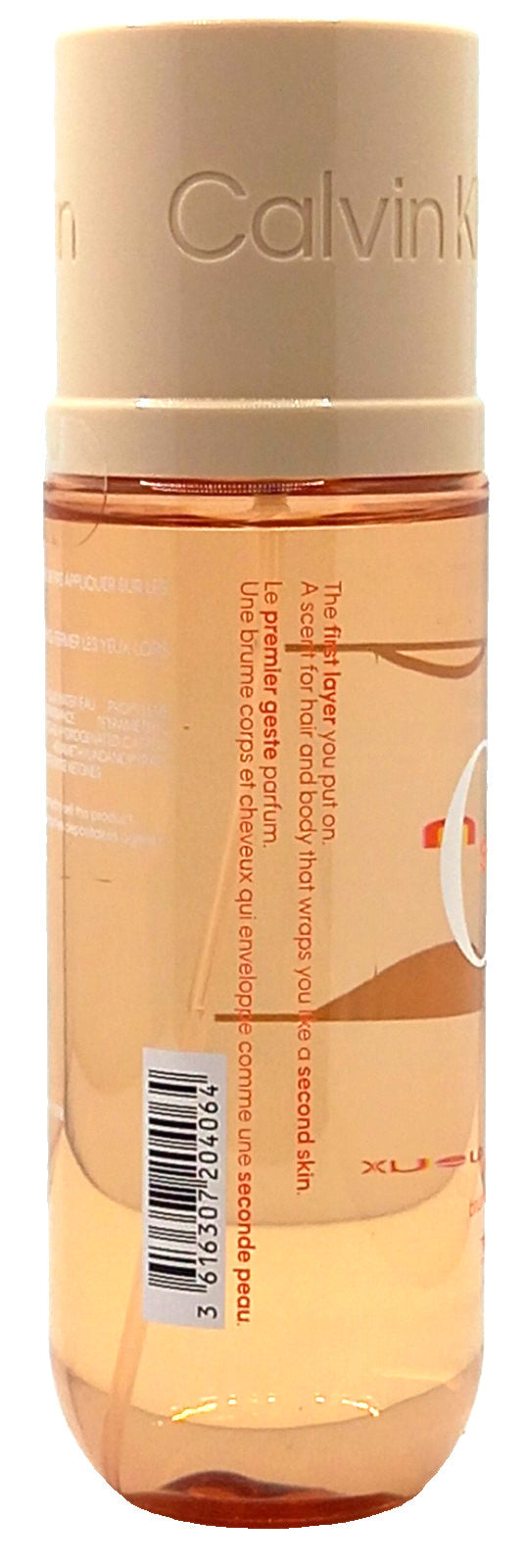 CALVIN KLEIN CK SHEER PEACH HAIR & BODY PERFUME MIST SPRAY 7.9 Oz / 236 ml NEW