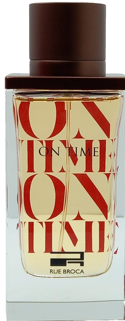 RUE BROCA ON TIME POUR FEMME EAU DE PARFUM SPRAY FOR WOMEN 3.4 Oz / 100 ml NEW!