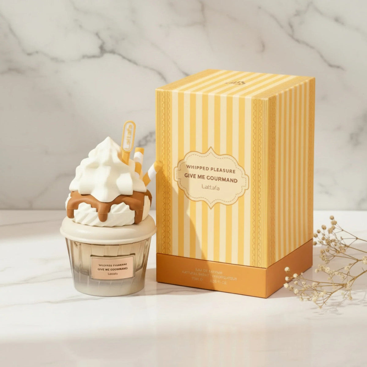 Lattafa Give Me Gourmand Whipped Pleasure Eau de Parfum Spray Unisex 2.5 oz NIB