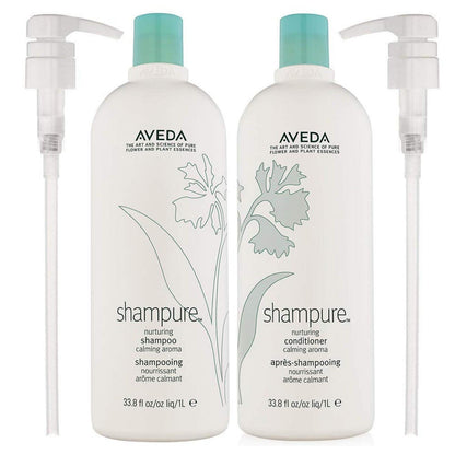 Aveda Shampure Nurturing Shampoo & Conditioner Duo 33.8 oz + 2 pumps
