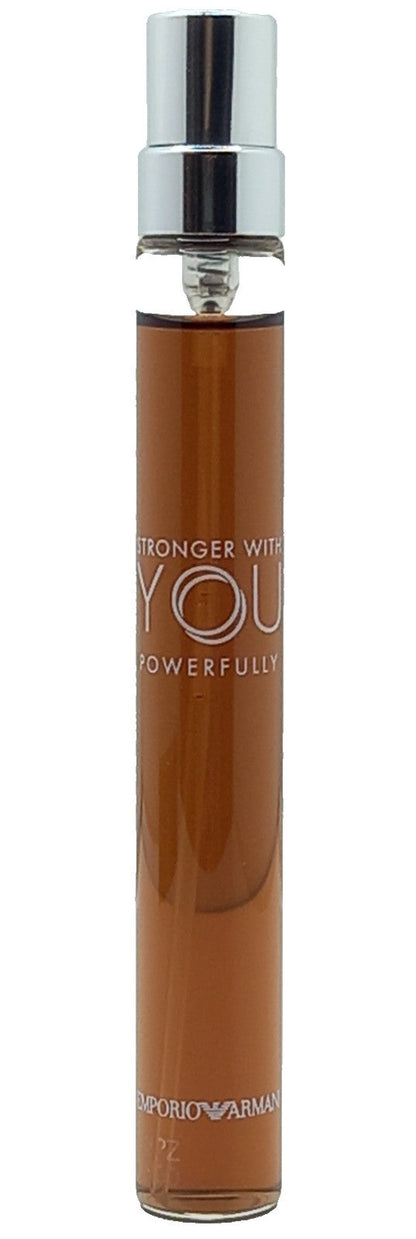 EMPORIO ARMANI STRONGER WITH YOU POWERFULLY EDP PEN SPRAY MEN 0.33 Oz / 10 ml