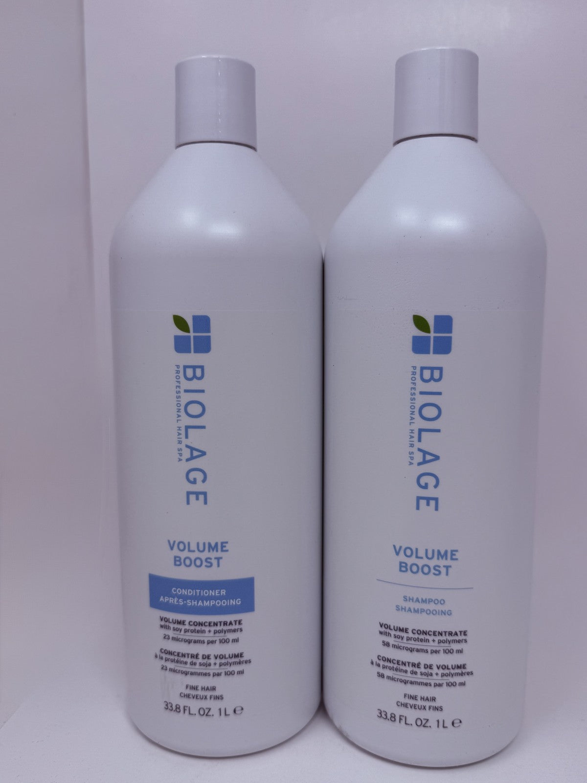 Matrix Biolage Volume BOOST Shampoo & Conditioner 33.8 oz, Liters Duo Fresh