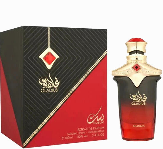 NUSUK GLADIUS EXTRAIT DE PARFUM SPRAY UNISEX 3.4 Oz / 100 ml BRAND NEW ITEM!!!