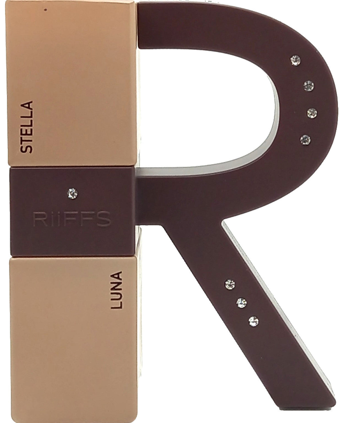 RIIFFS R STELLA R LUNA EXTRAIT DE PARFUM SPRAY WOMEN 2 pcs x 1.7 Oz / 50 ml NEW!
