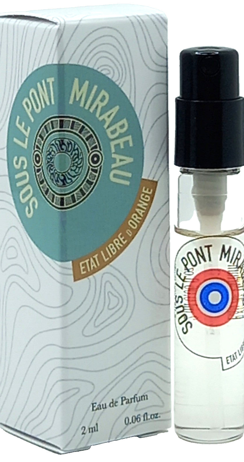ETAT LIBRE D'ORANGE SOUS LE PONT MIRABEAU EDP VIAL SPRAY UNISEX 0.06 Oz NEW!!!