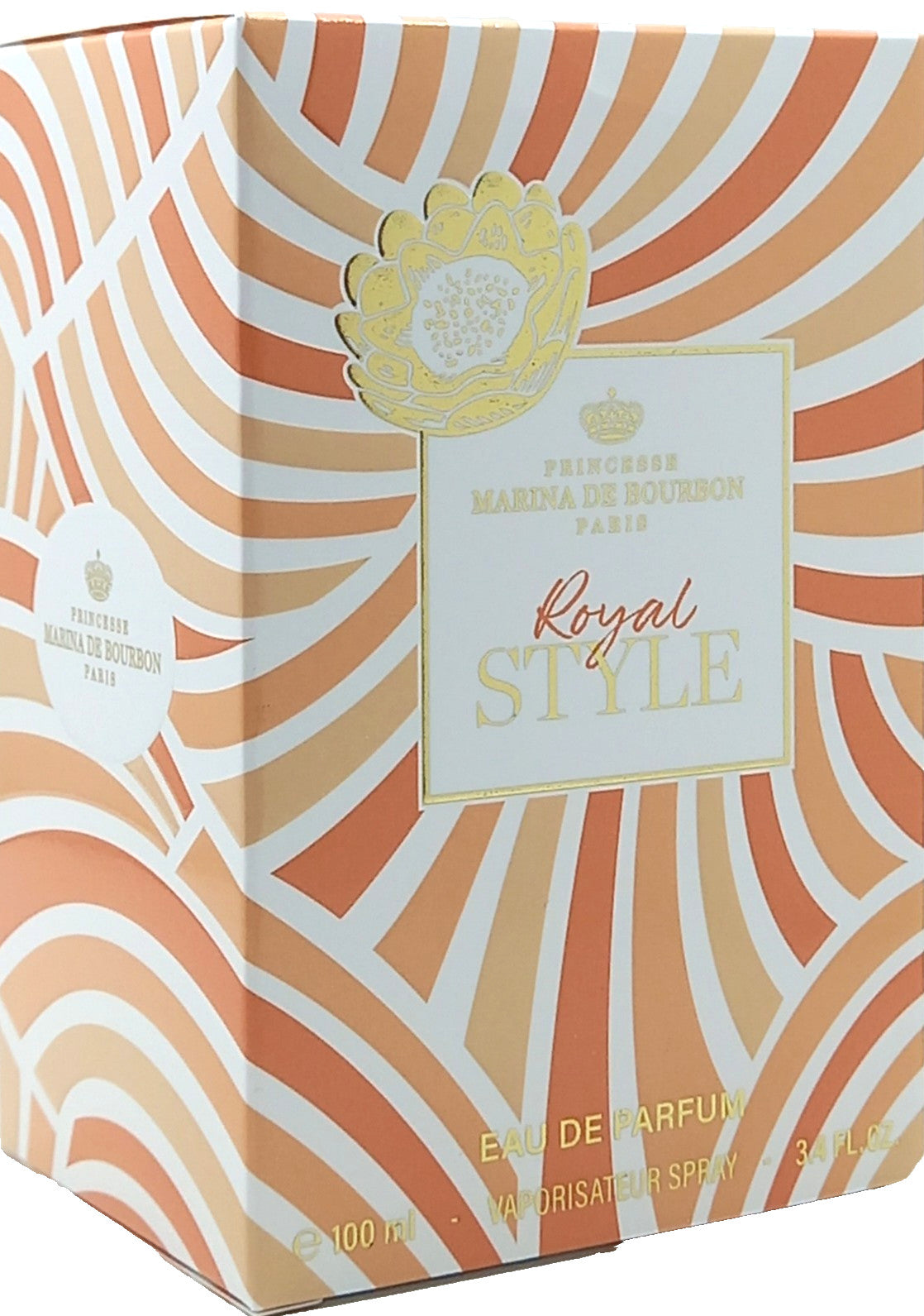 MARINA DE BOURBON ROYAL STYLE EAU DE PARFUM SPRAY FOR WOMEN 3.4 Oz / 100 ml NEW!