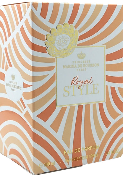 MARINA DE BOURBON ROYAL STYLE EAU DE PARFUM SPRAY FOR WOMEN 3.4 Oz / 100 ml NEW!