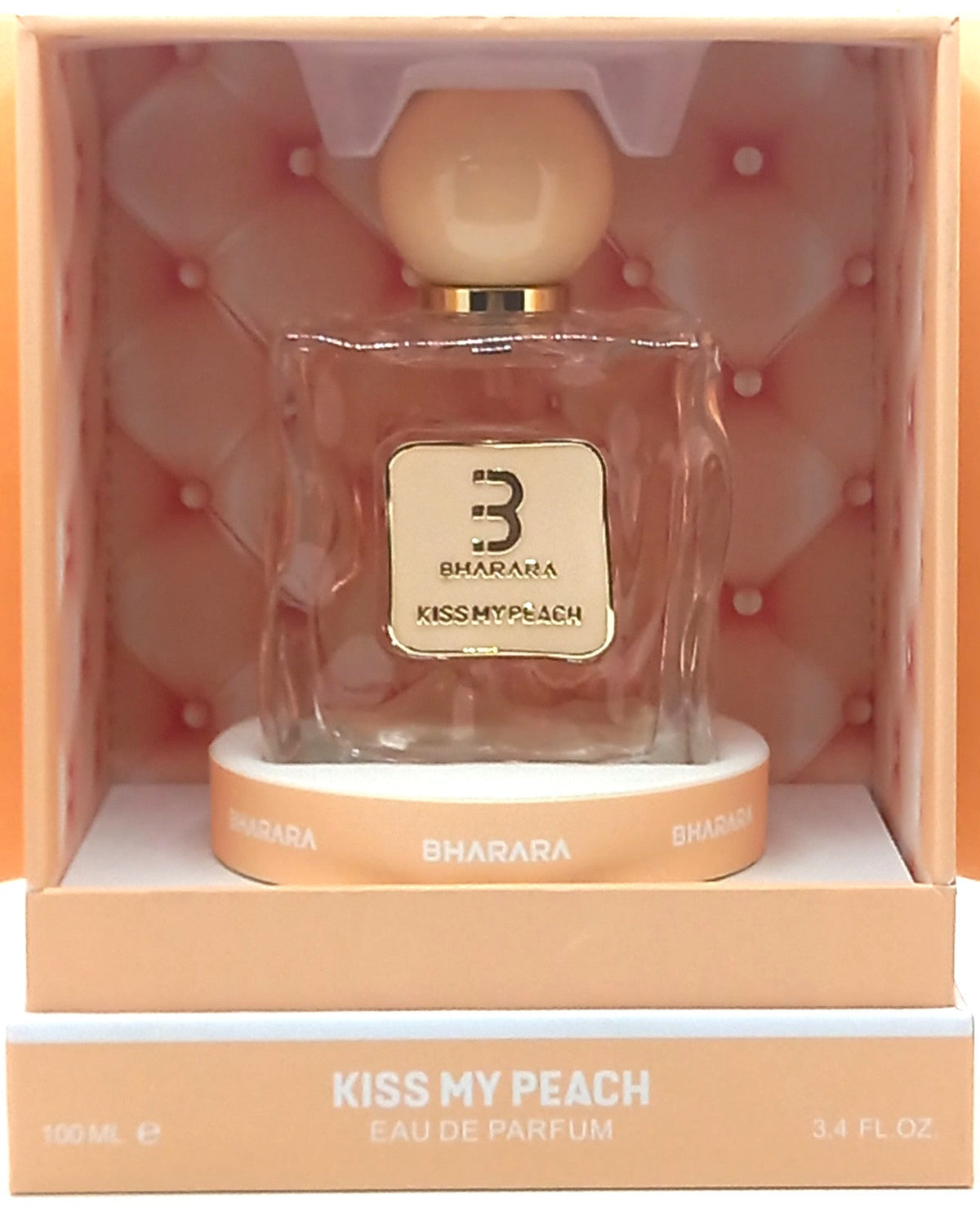 BHARARA KISS MY PEACH EAU DE PARFUM SPRAY FOR WOMEN 3.4 Oz / 100 ml BRAND NEW!!!