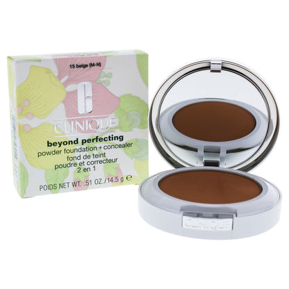 Clinique Beyond Perfecting Powder Foundation+concealer 15 Beige 0.51 oz