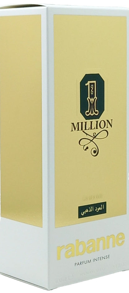 PACO RABANNE 1 MILLION GOLDEN OUD PARFUM INTENSE FOR MEN 3.4 Oz / 100 ml NEW!!!