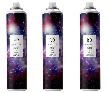 R+Co Outer Space Flexible Hairspray, 9.5 oz (Pack of 3)