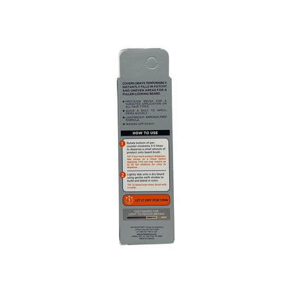 Loreal Men Expert Instant Temporary Beard Color, 05 Light Medium Brown 0.05 oz