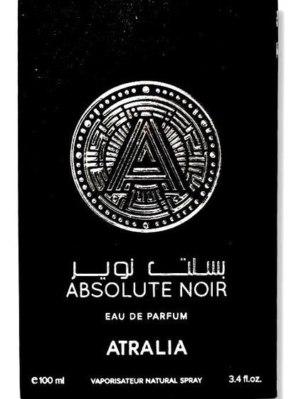 ATRALIA ABSOLUTE NOIR EAU DE PARFUM SPRAY UNISEX 3.4 Oz / 100 ml BRAND NEW ITEM!