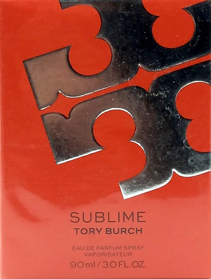 TORY BURCH SUBLIME EAU DE PARFUM SPRAY FOR WOMEN 3.0 Oz / 90 ml BRAND NEW!!!