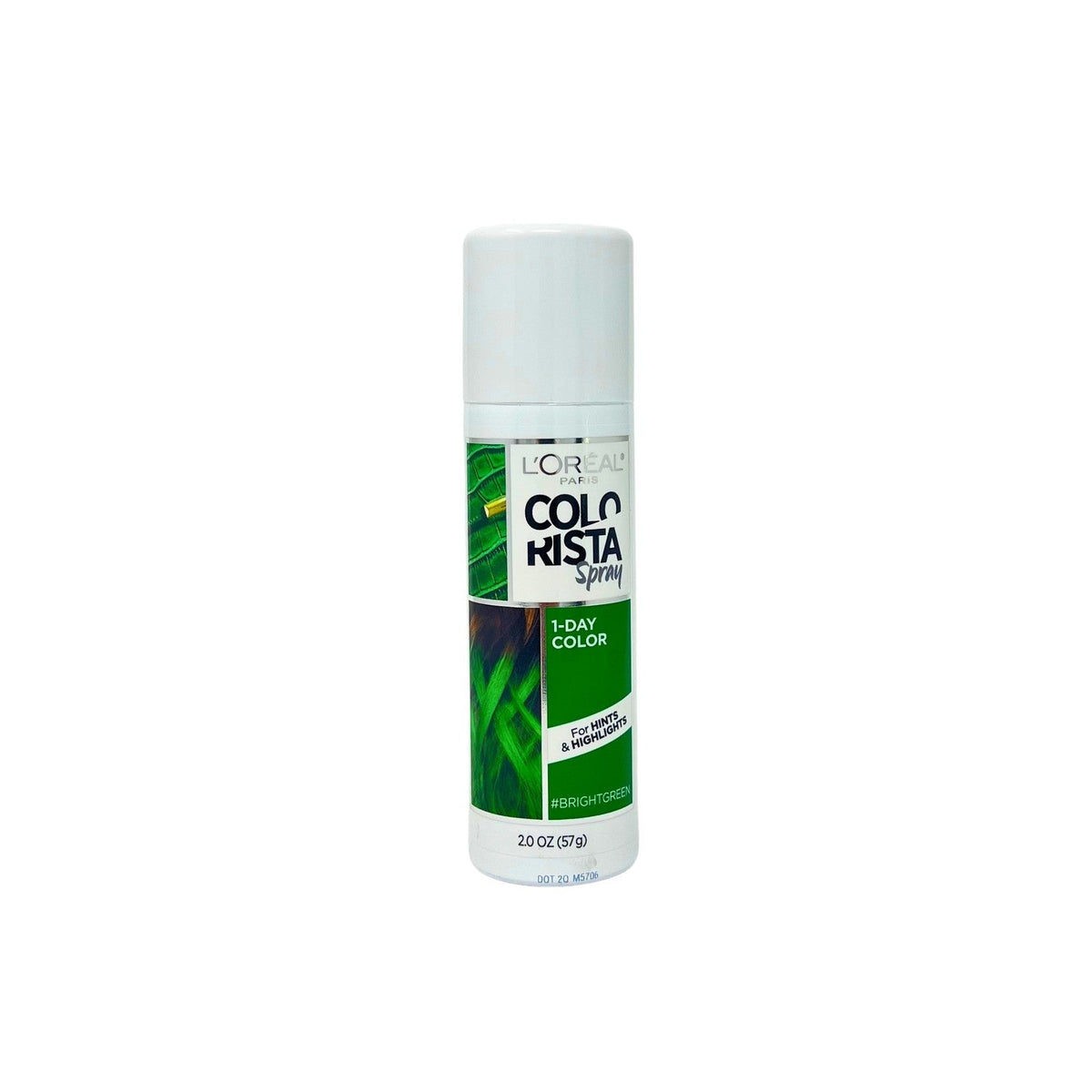 L’Oréal Paris Colorista Hair Makeup Temporary 1-Day Spray, #BrightGreen, 2 OZ