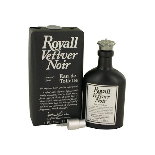 Royall Vetiver Noir by Royall Fragrances 4 oz EDT Cologne for Men New In Box