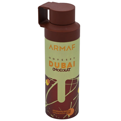 Armaf Odyssey Dubai Chocolat Gourmand Deodorant Body Spray Men 6.8 oz 200ml