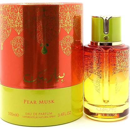 ARABIYAT PRESTIGE PEAR MUSK EAU DE PARFUM SPRAY UNISEX 3.4 Oz / 100 ml BRAND NEW