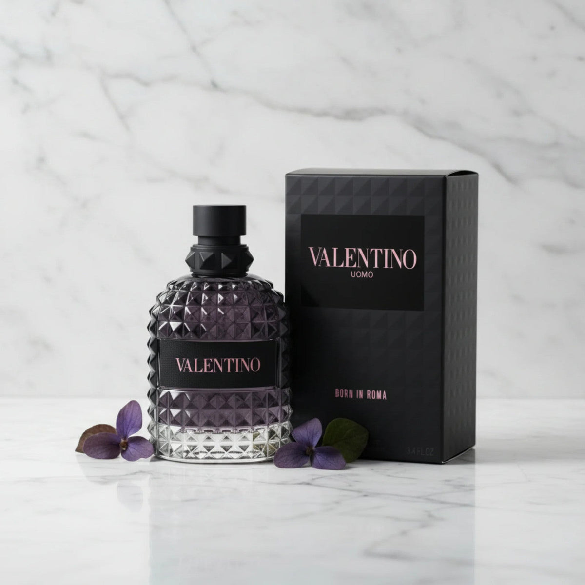 Valentino Uomo Born in Roma Eau de Toilette (EDT) Spray for Men 3.4 oz (100 ml)