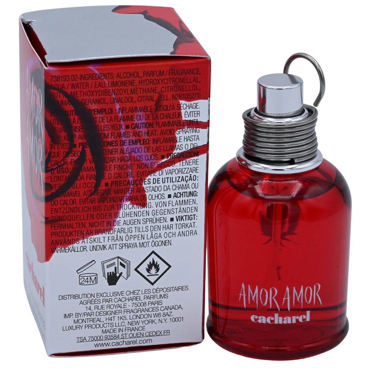 Cacharel Amor Amor Eau de Toilette (EDT) Spray for Women 1.0 oz / 30 ml Cacharel
