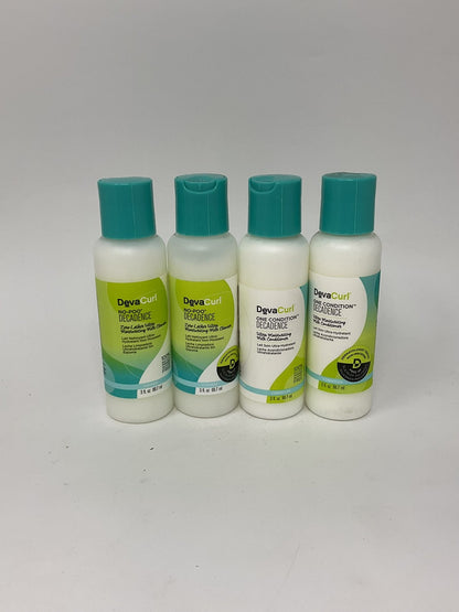 Deva Curl KIT#6 Curls Duo: Travel Decadence 2 Sh+ 2 Con 3 oz Each 4 pcs