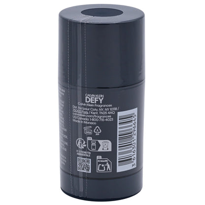 Calvin Klein Defy Deodorant Stick (Alcohol-Free) for Men, 2.4 oz / 75 ml