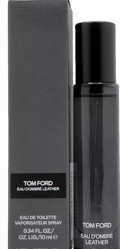 TOM FORD EAU D'OMBRE LEATHER EAU DE TOILETTE SPRAY PEN 0.34 Oz / 10 ml TRAVEL