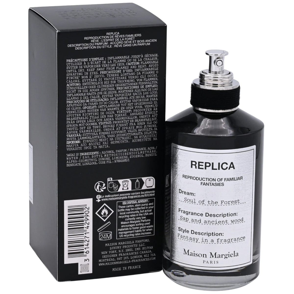 Maison Margiela Replica Soul Of The Forest EDP Spray Unisex 3.4 oz New Box
