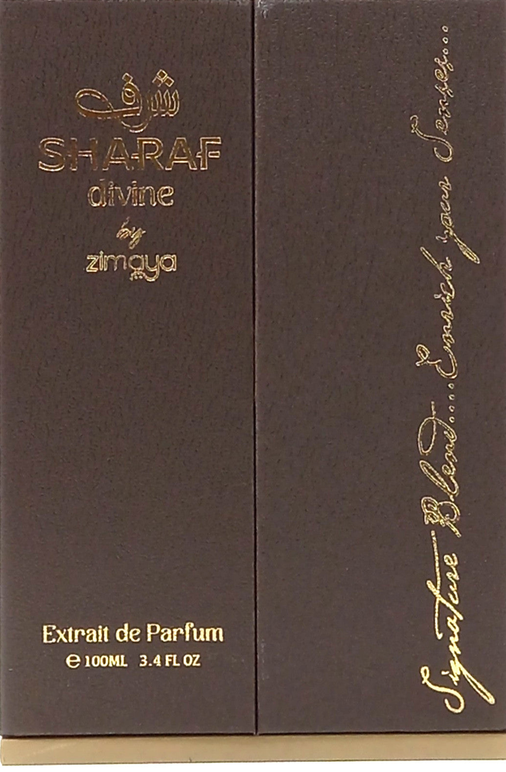 ZIMAYA SHARAF DIVINE EXTRAIT DE PARFUM SPRAY UNISEX 3.4 Oz / 100 ml BRAND NEW!!!